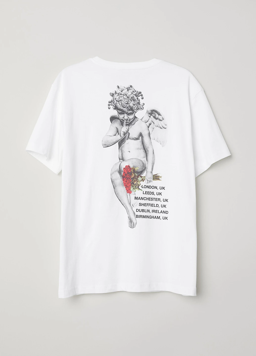 Біла футболка H&M