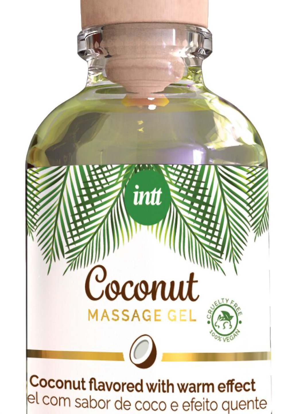 Масажний гель для інтимних зон Coconut Vegan (30 мл) Intt (254151189)