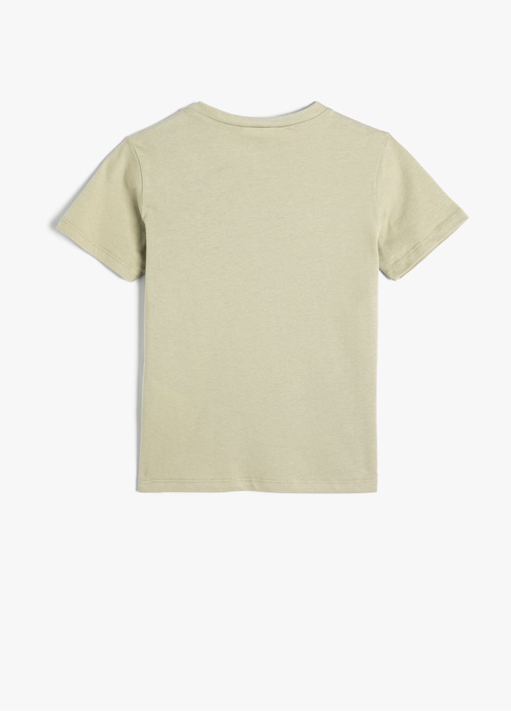 Сіро-бежева літня футболка KOTON