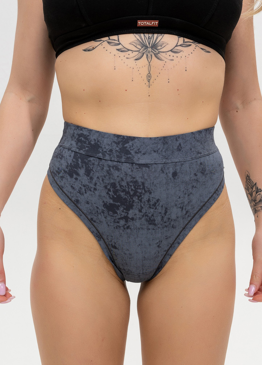 Бавовняні стрінги з високою посадкою TOTALFIT (330987679)