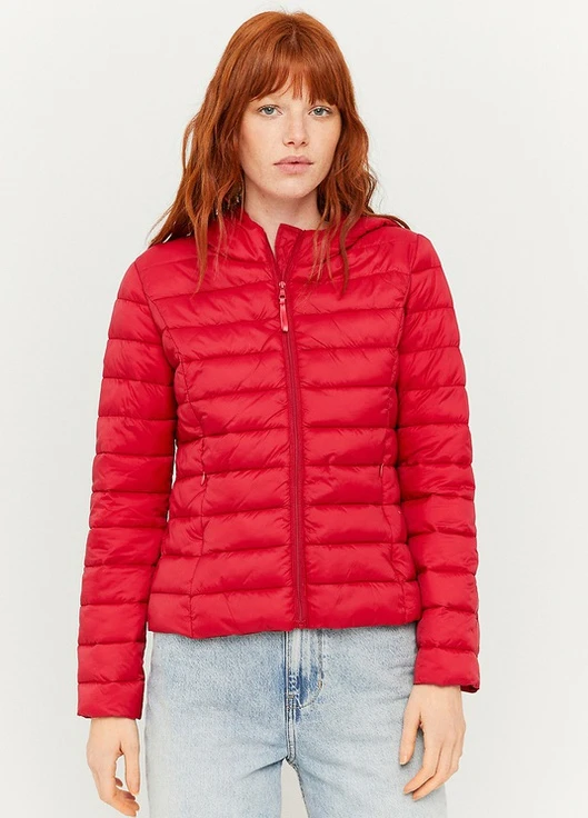Червона літня куртка Tally Weijl Formal Jackets - Light WOVEN padded jacket