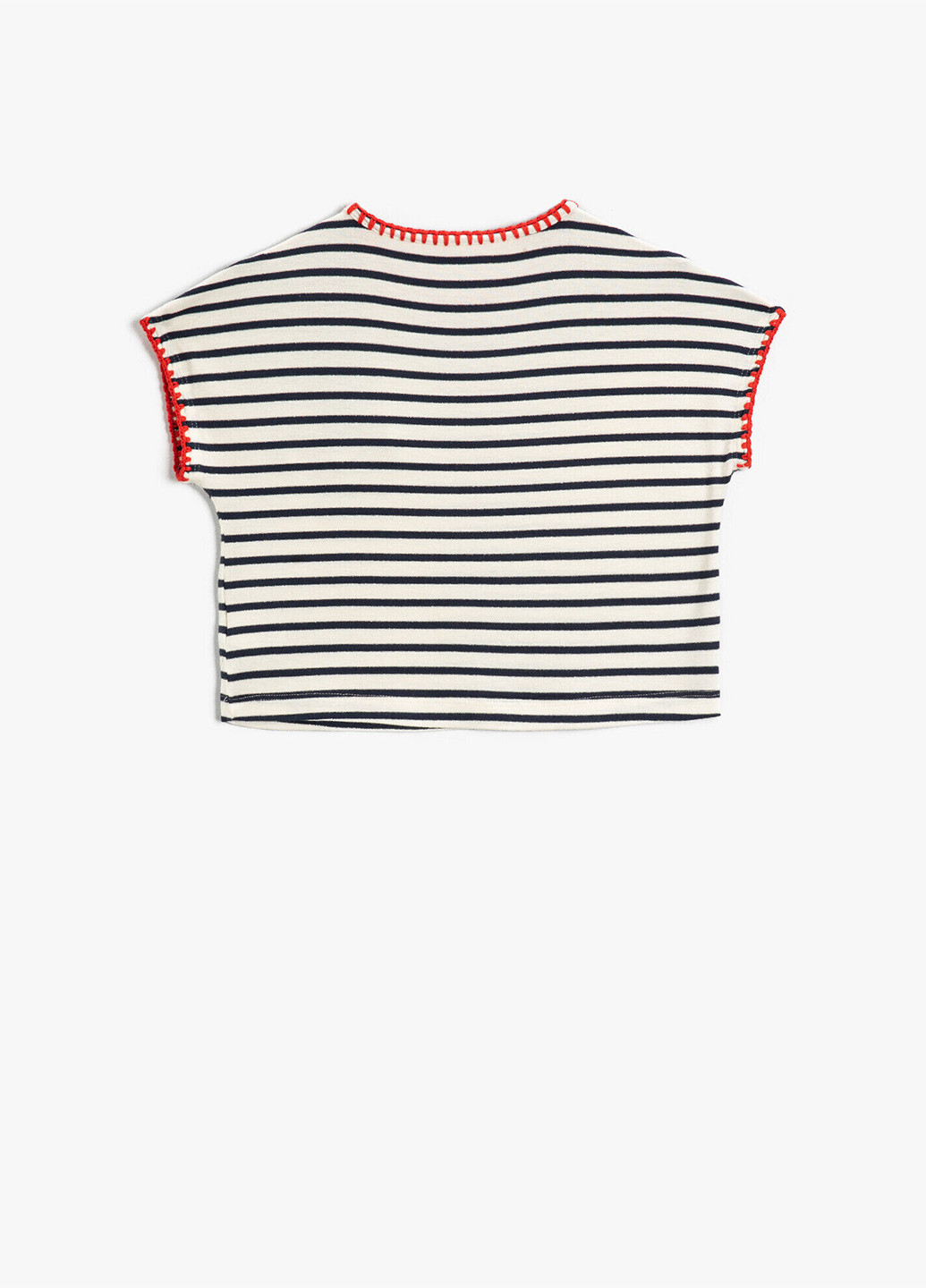 Комбинированная летняя футболка KOTON