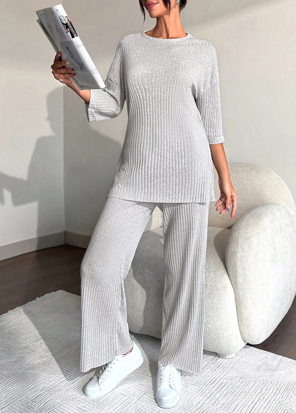 Костюм (туника, брюки) SHEIN (311507830)