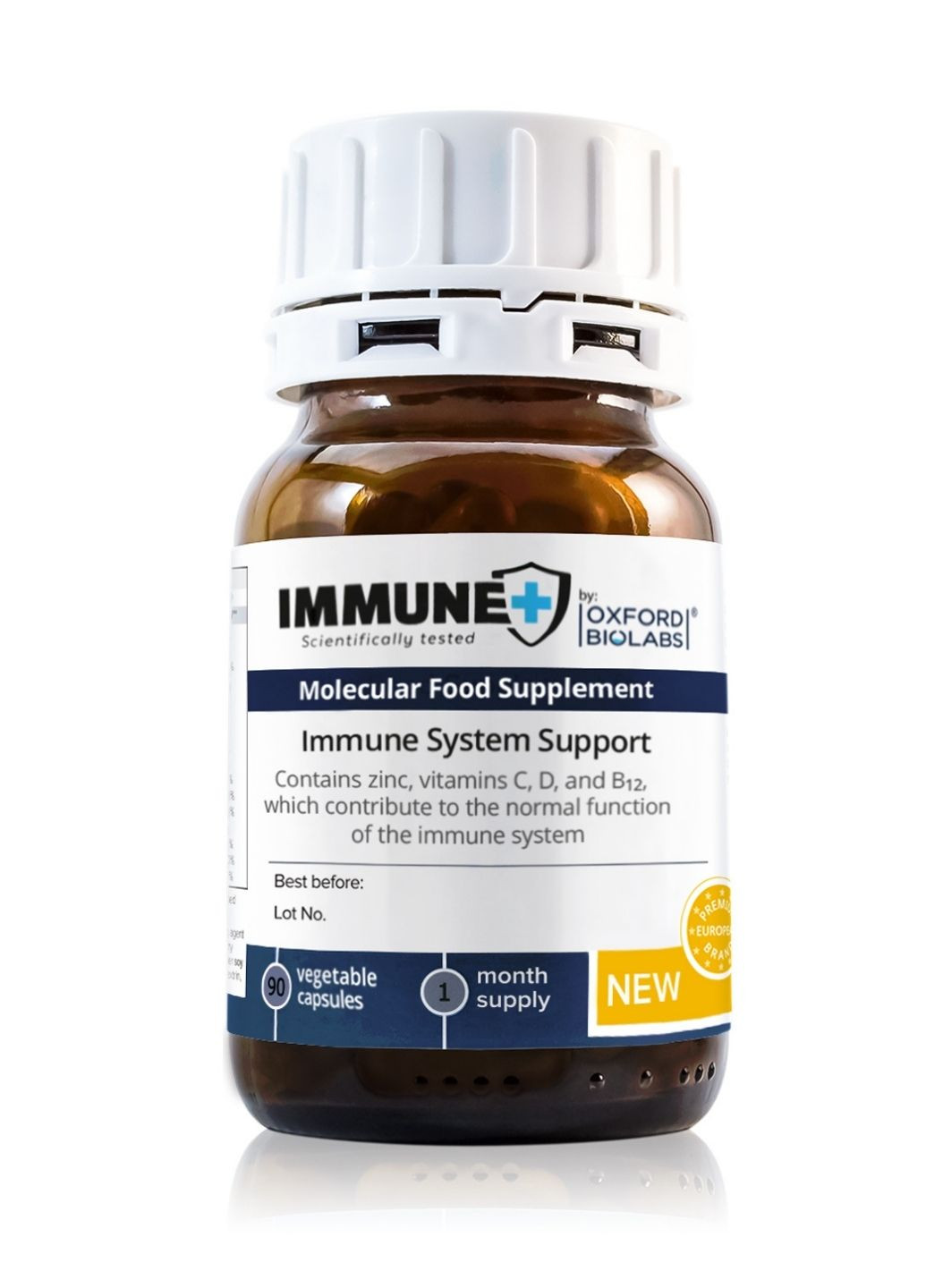 Молекулярная (диетическая) добавка для поддержания иммунитета IMMUNE+ Oxford Biolabs