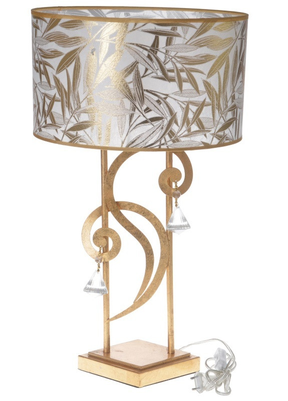 Настольная лампа классическая с абажуром BCL-371T/1 E27 Brille (253881644)