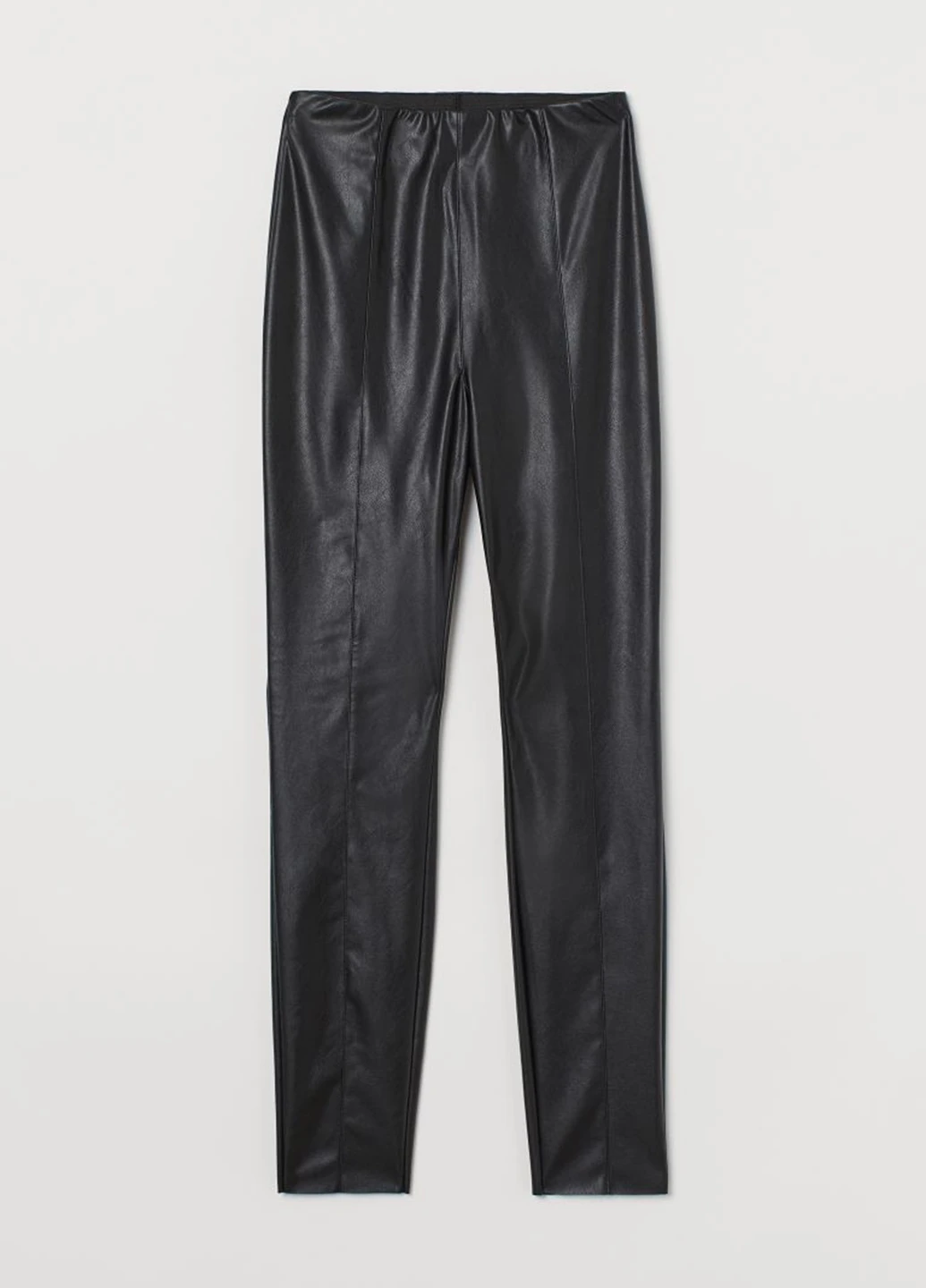 Черные демисезонные леггинсы H&M