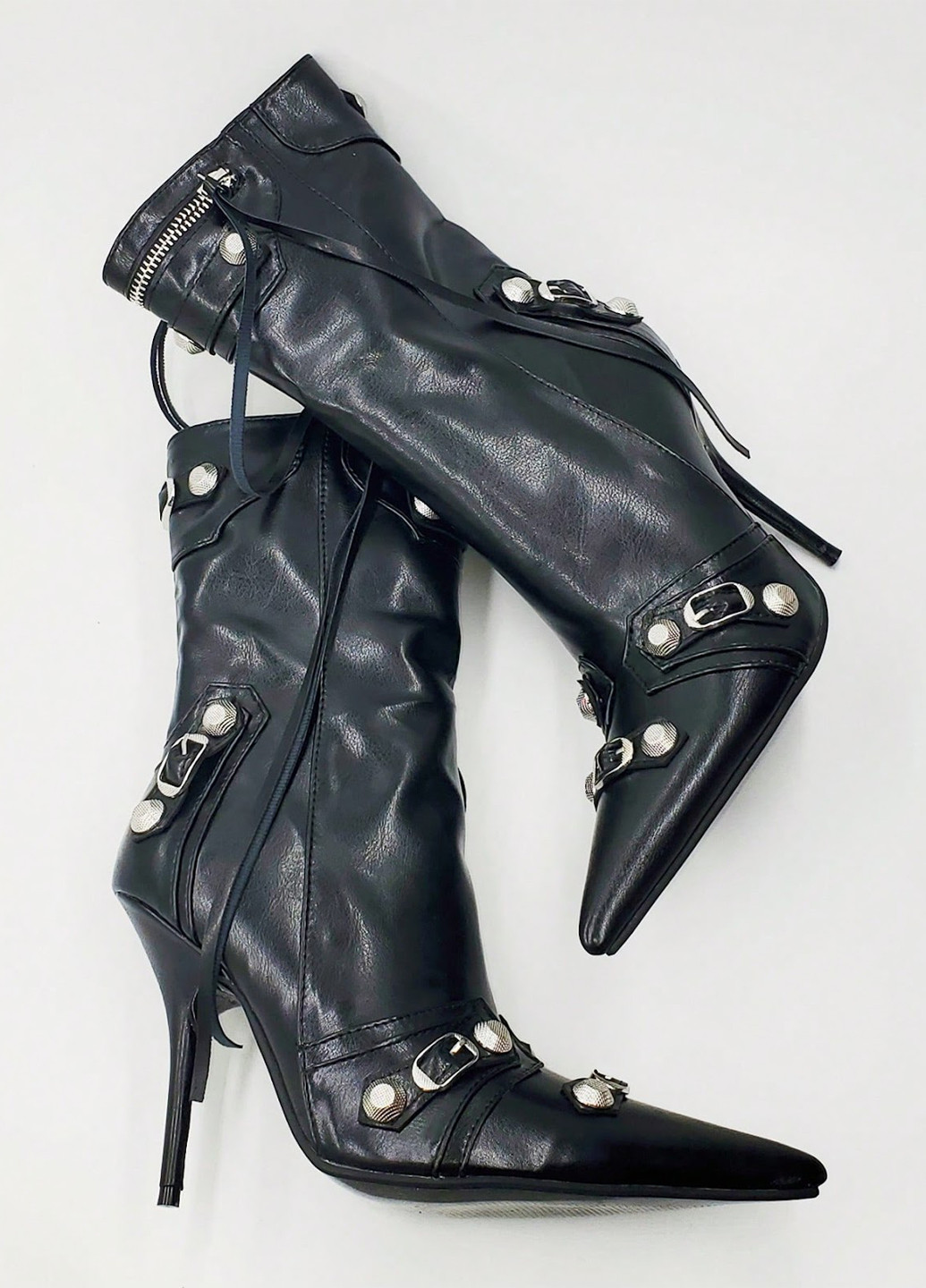 Черные демисезонная ботильоны SHEIN