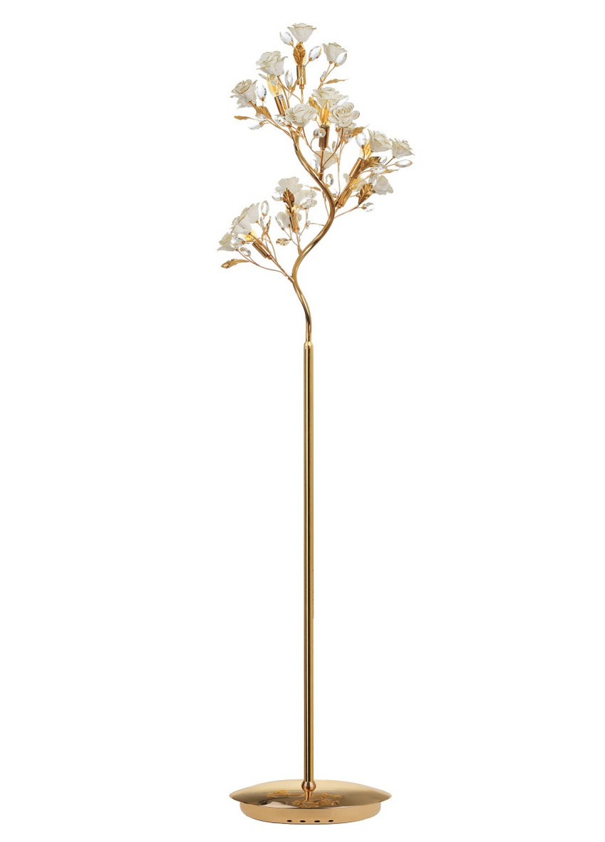 Торшер напольный флористика BKL-524F/7 E14 GD Brille (253881905)