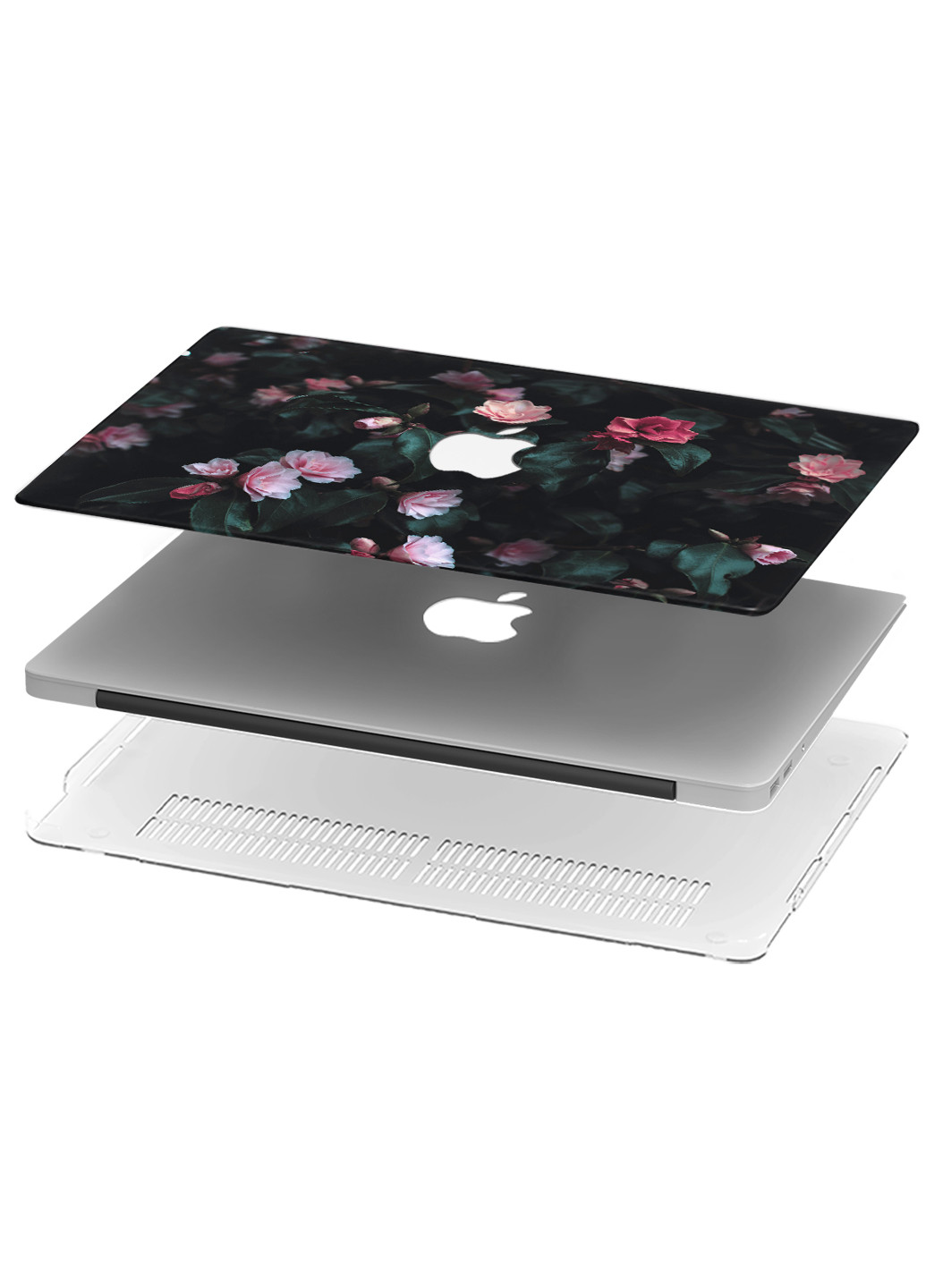 Чохол пластиковий для Apple MacBook Pro Retina 15 A1398 Квіти (6353-2799) MobiPrint (219124145)