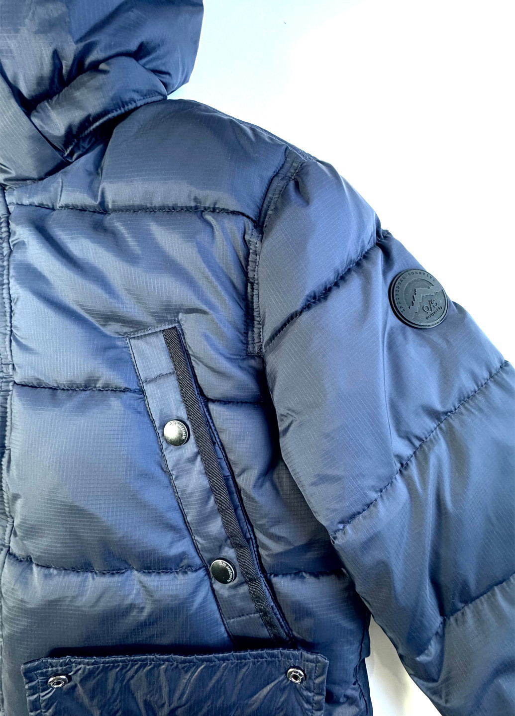 Темно-синяя демисезонная куртка Q/S