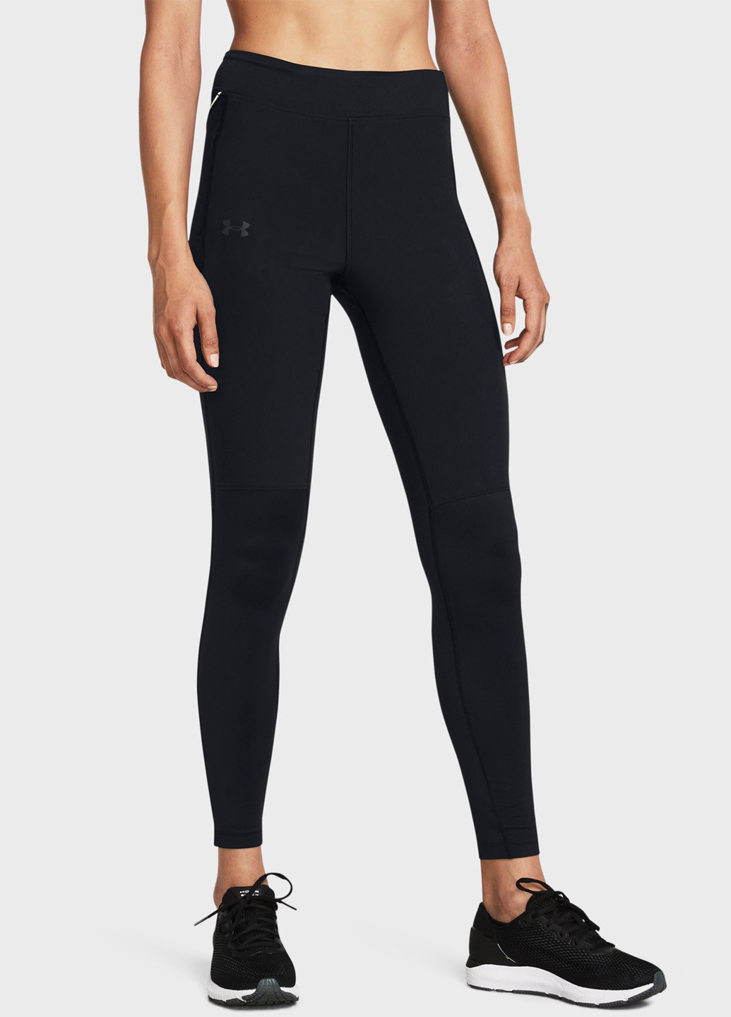Черные зимние леггинсы Under Armour