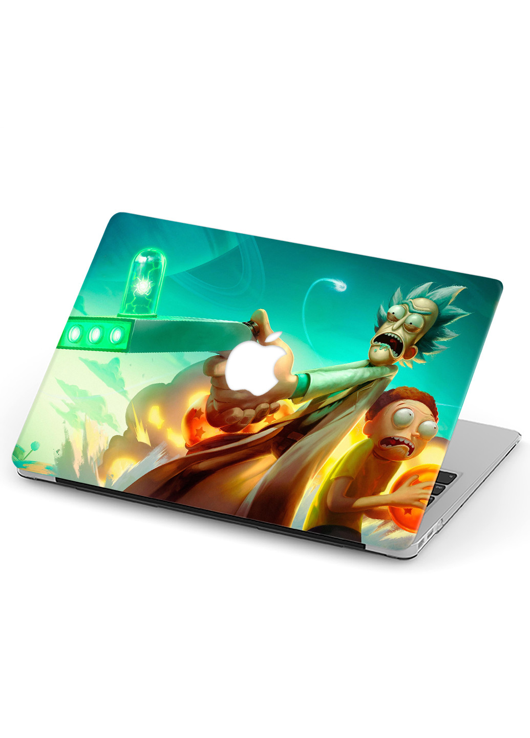 Чехол пластиковый для Apple MacBook Pro 13 A2289 / A2251 / A2338 Рик и Морти (Rick and Morty) (9772-1715) MobiPrint (218526362)