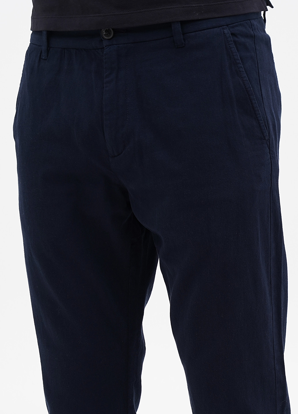 Темно-синие кэжуал демисезонные чиносы брюки S.Oliver