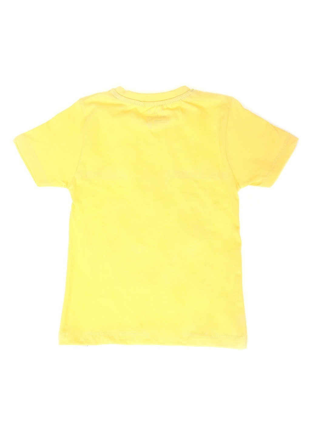 Желтая летняя футболка Mtp