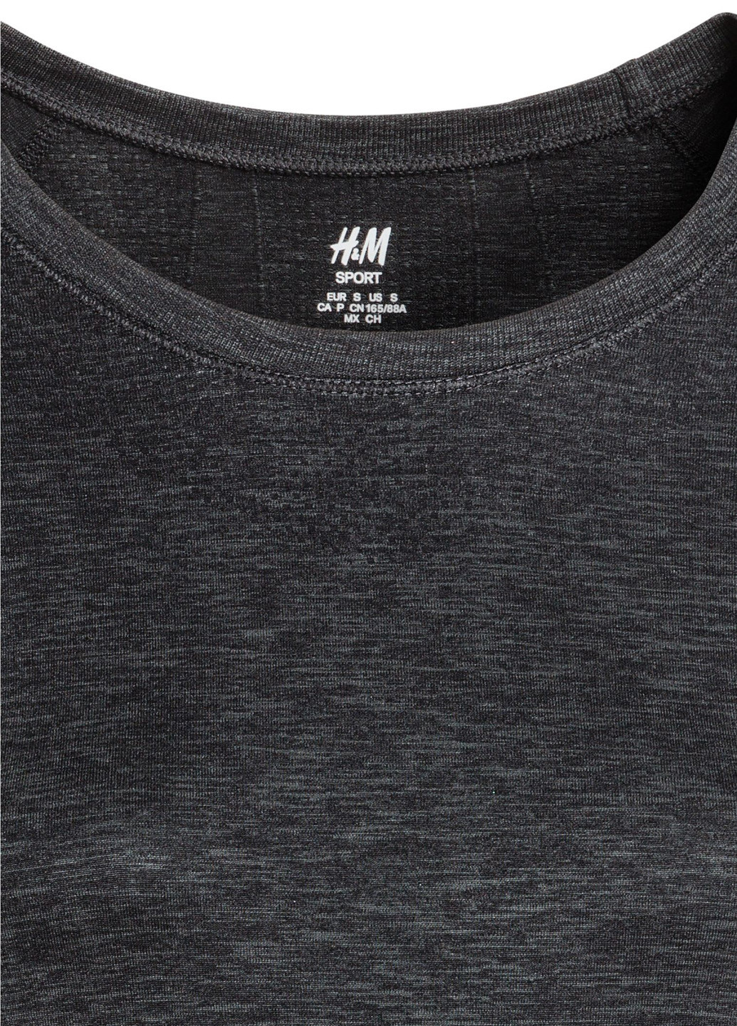 Темно-серая всесезон футболка H&M