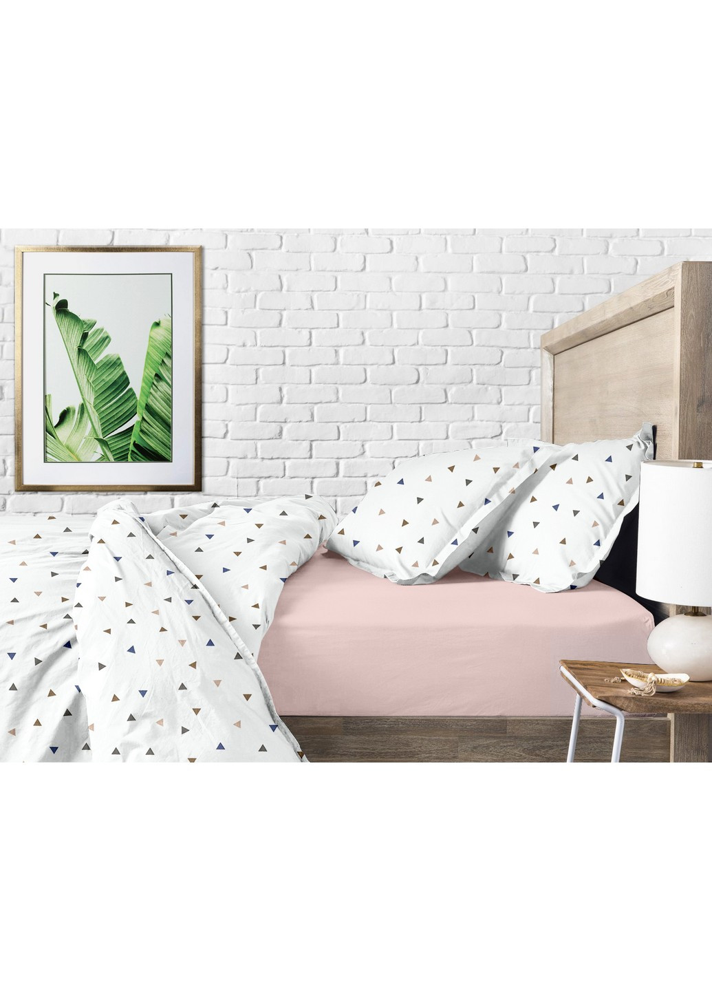 Комплект подросткового постельного белья на резинке Delta Color Rose 160x220 см (4822052081013) Cosas (251850300)