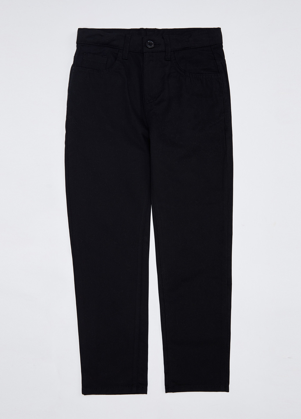 Джинси DeFacto прямі чорні джинсові бавовна