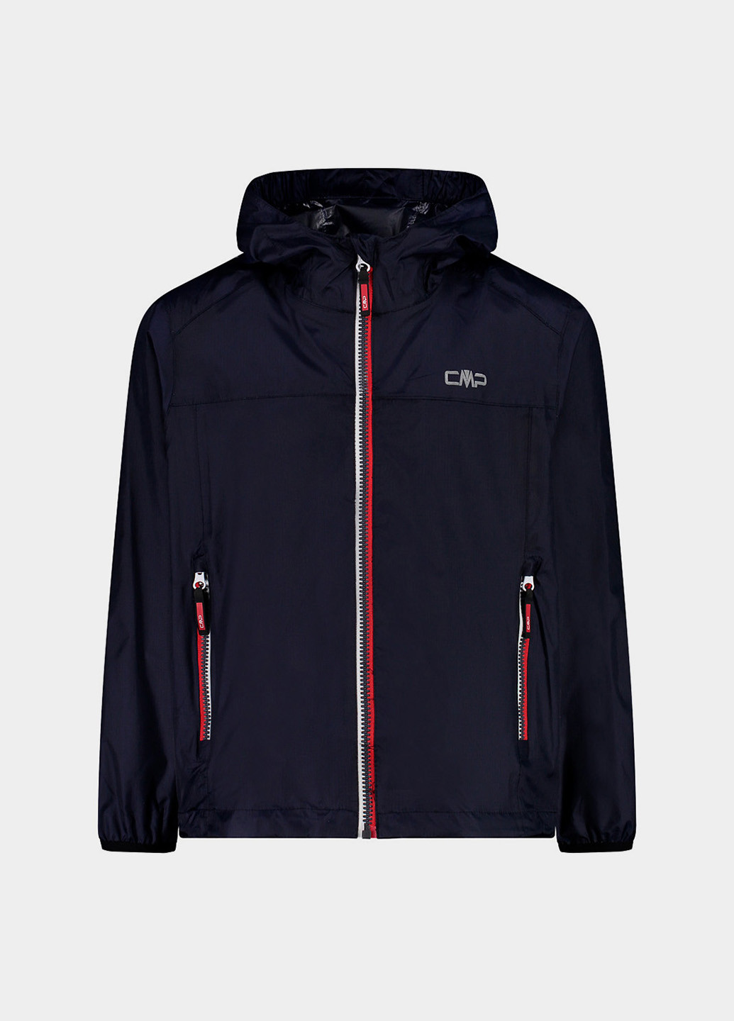 Темно-синя демісезонна вітровка CMP BOY JACKET FIX HOOD