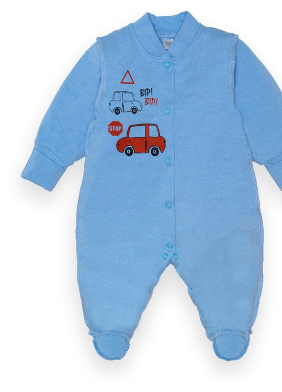 Детский комбинезон на кнопках для мальчика КВ-22-2-22 Габби (254952991)