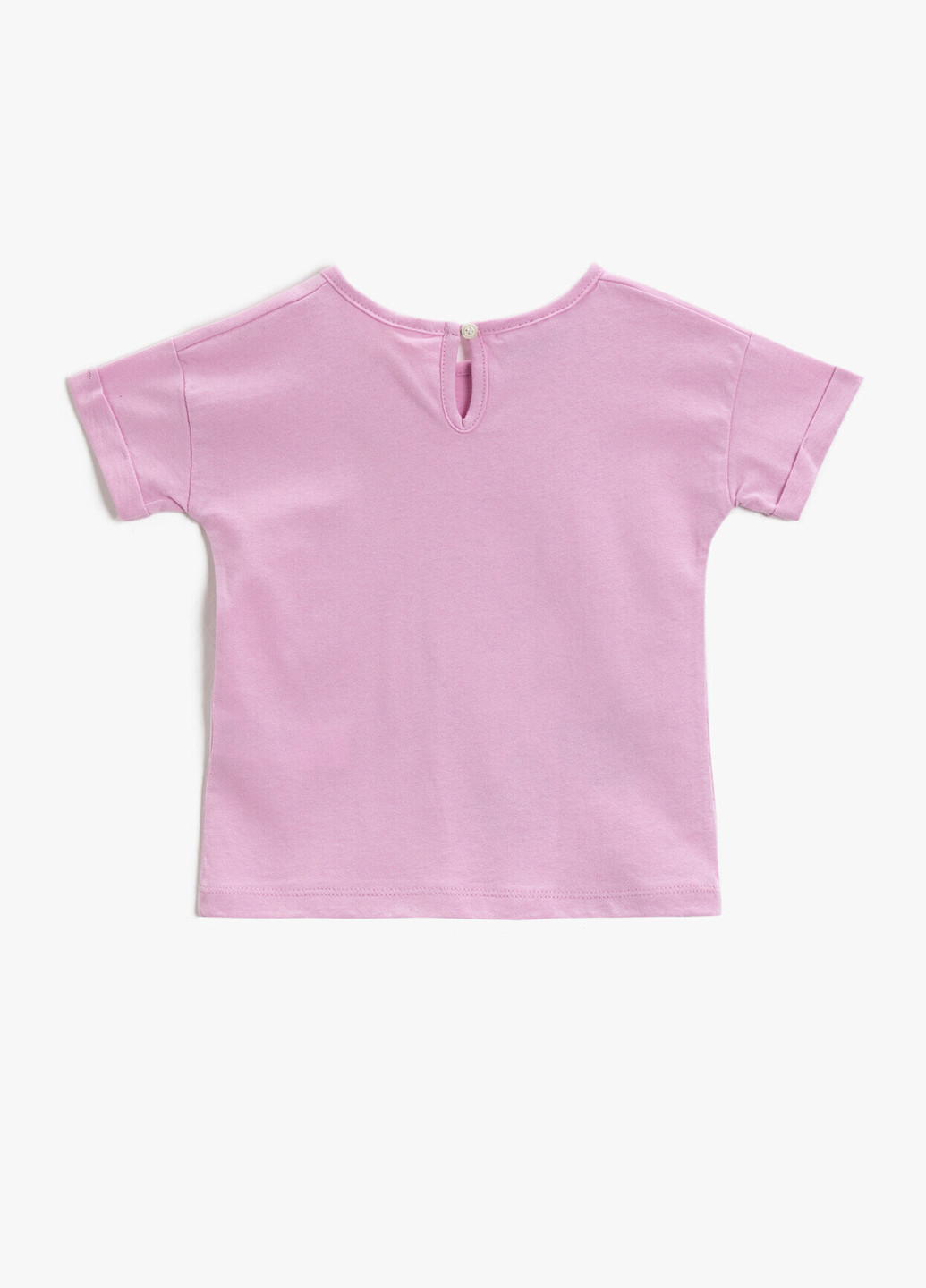 Светло-фиолетовая летняя футболка KOTON
