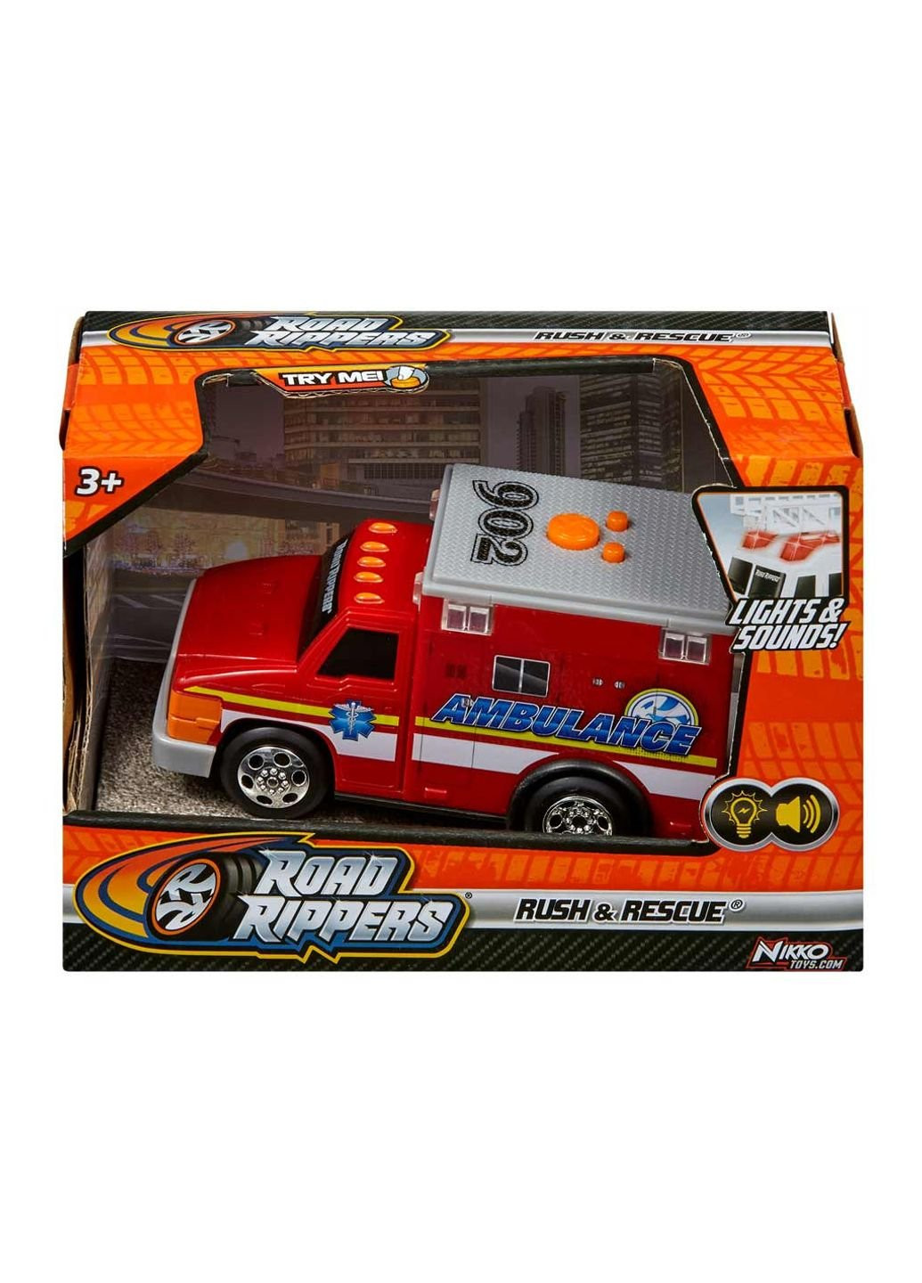 Машина Rush and rescue Скорая помощь (20132) Road Rippers (254065347)