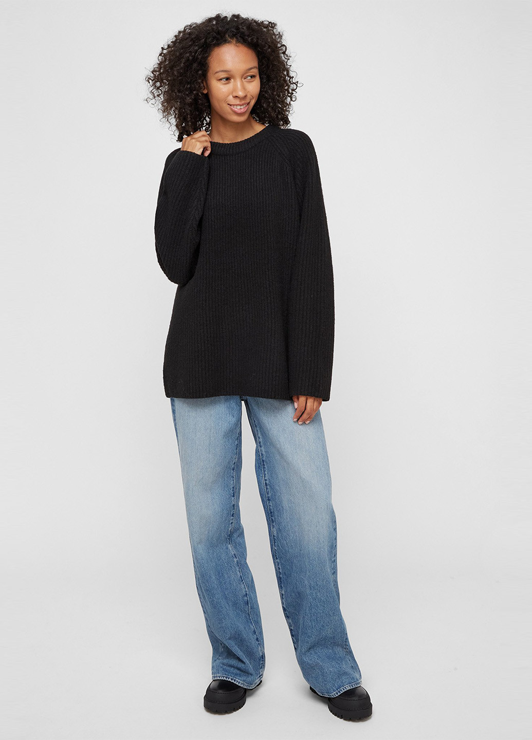 Черный демисезонный джемпер джемпер PRPY