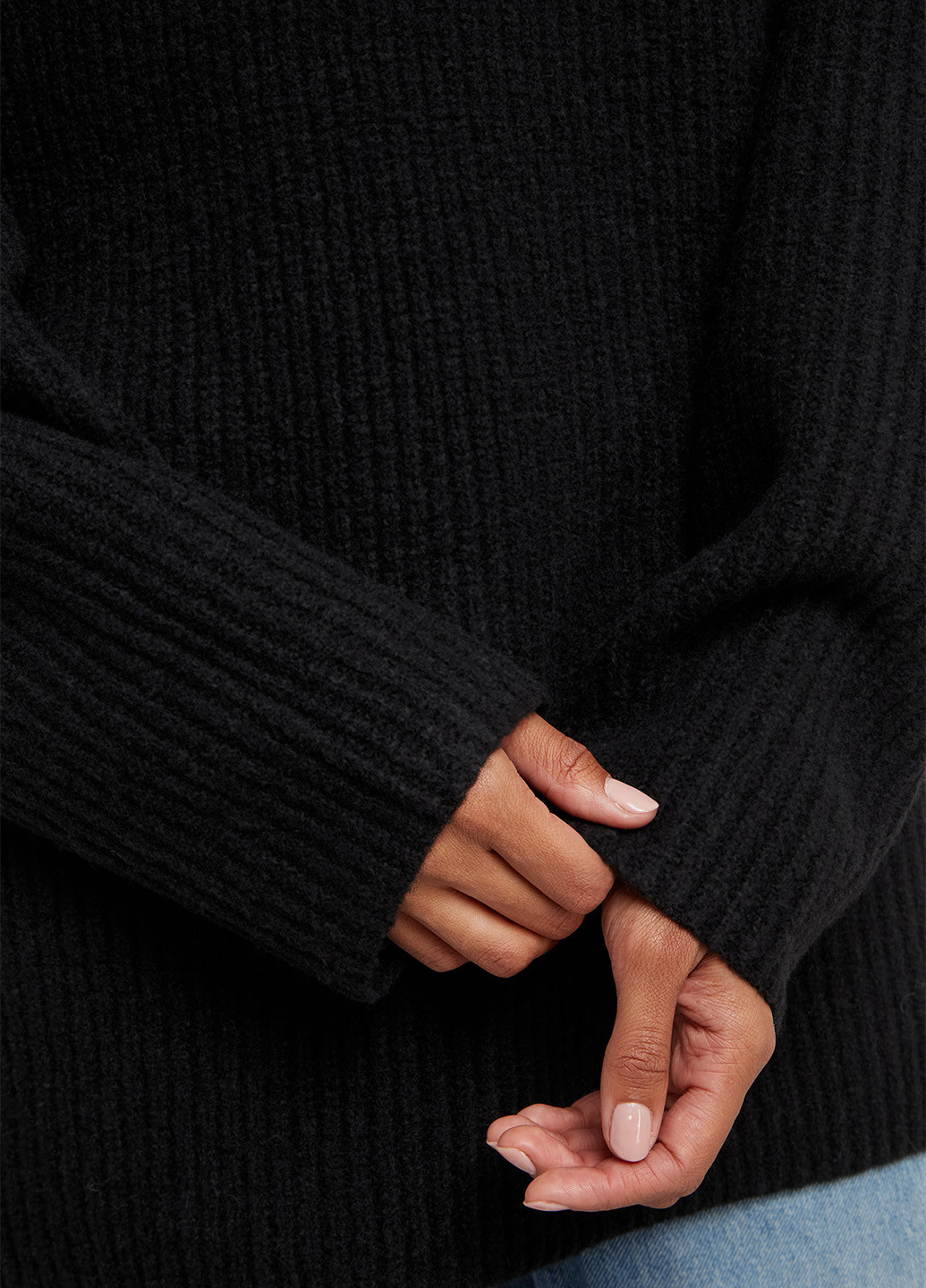 Черный демисезонный джемпер джемпер PRPY