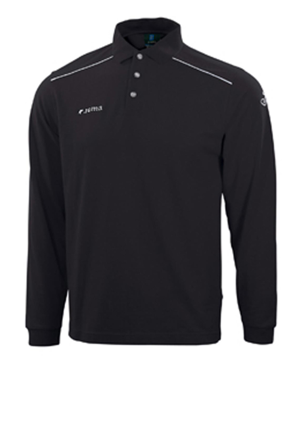 Черная футболка-поло 3007l09.10 для мужчин Joma с логотипом