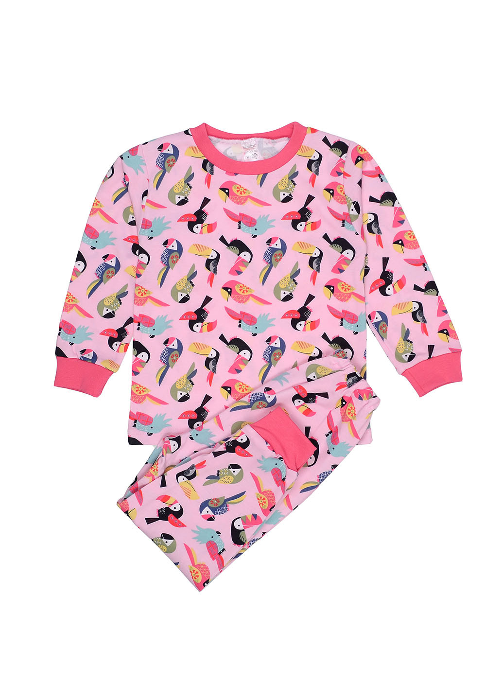 Розовая всесезон пижама (свитшот, брюки) Татошка