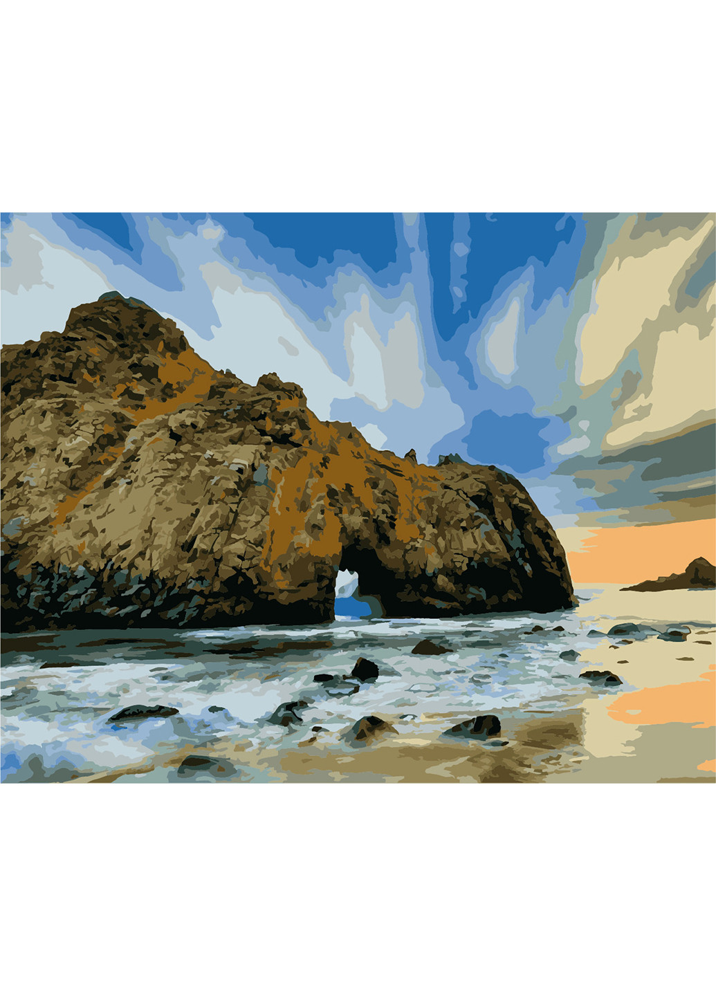 Картина по номерам "Краса океану" 40х50 см ArtStory (252127189)