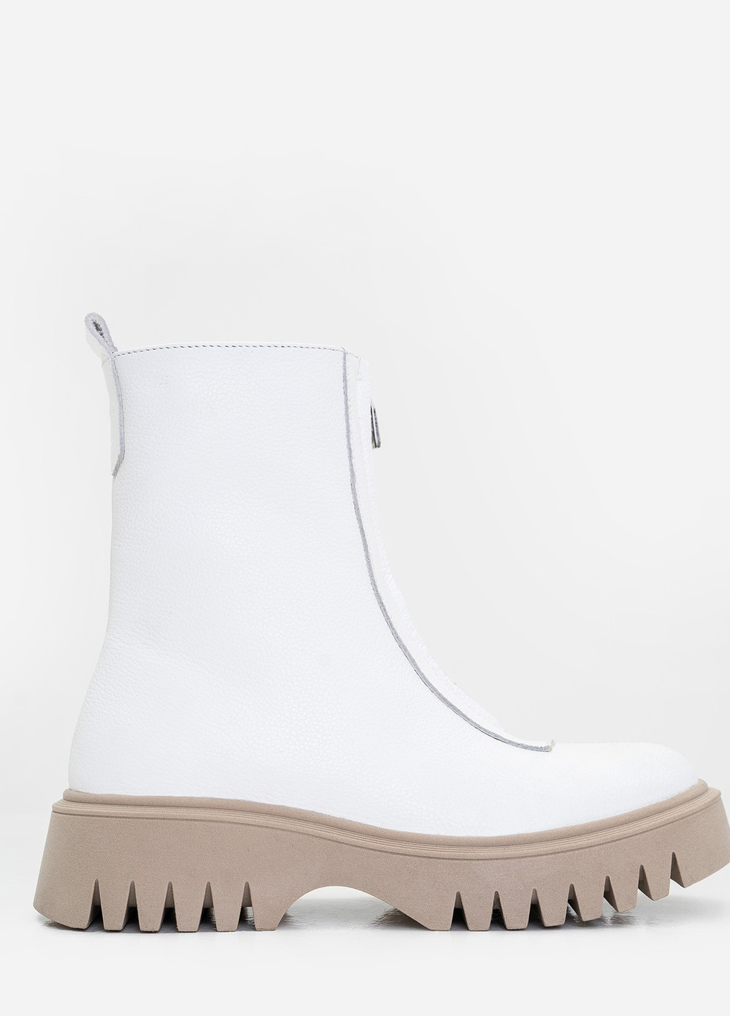 Зимние женские кожаные ботинки ISSA PLUS с молнией