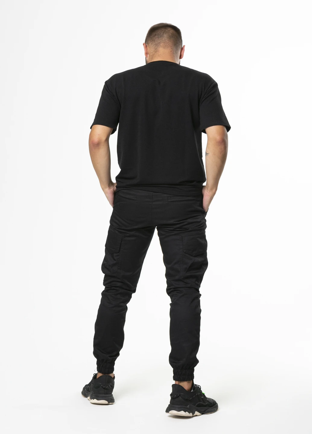 Штани "Storm" коттоновие штани чорні Intruder (243194817)
