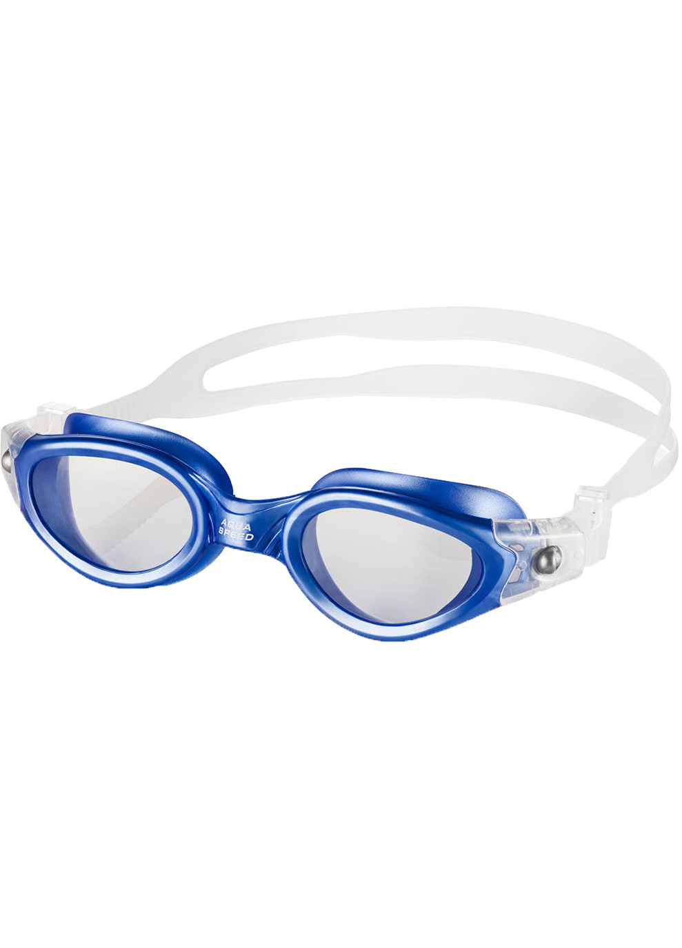 Очки для плавания PACIFIC 3357 Сине-прозрачные (5908217633576) Aqua Speed (254342637)