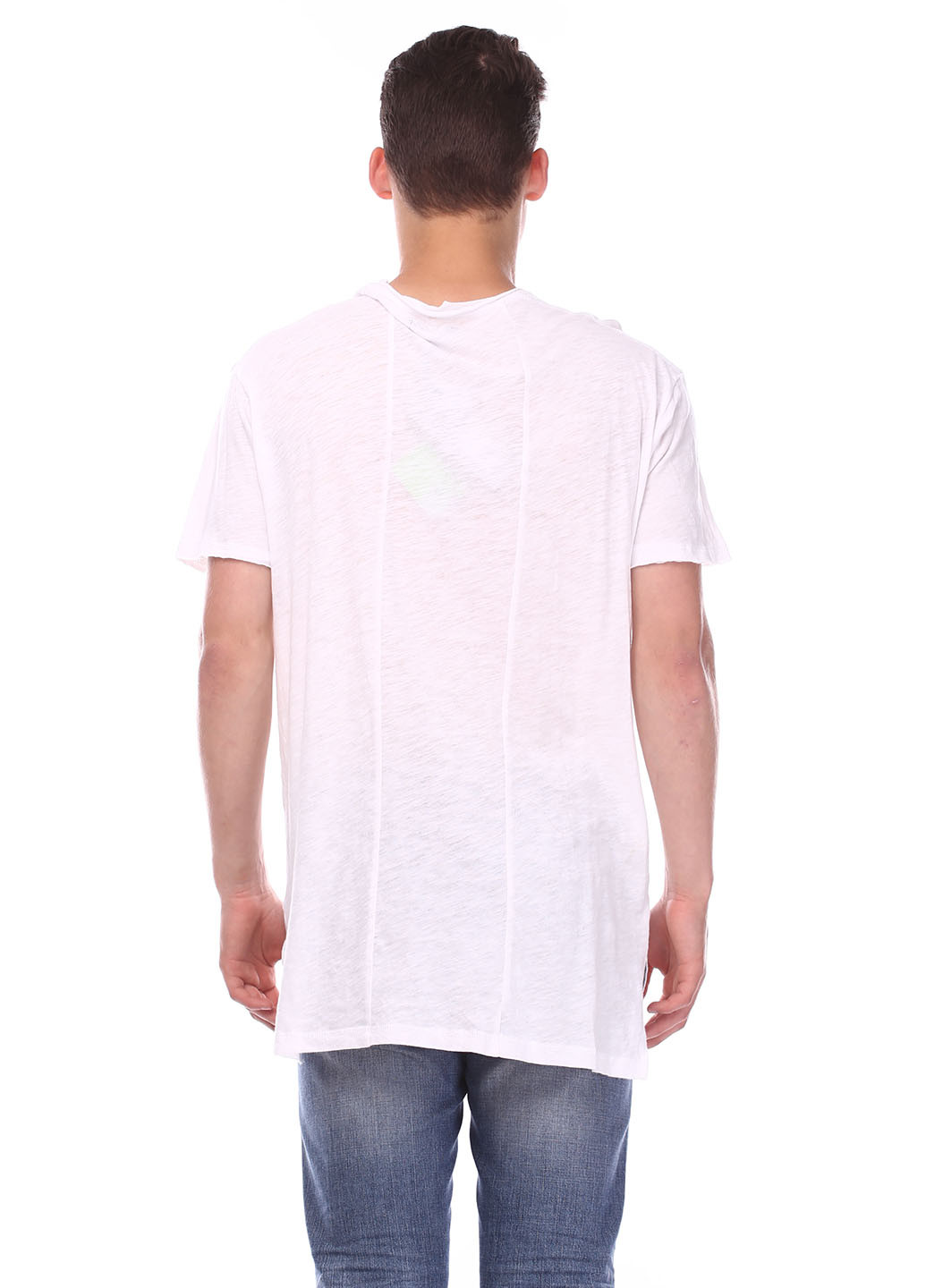 Белая футболка Solid