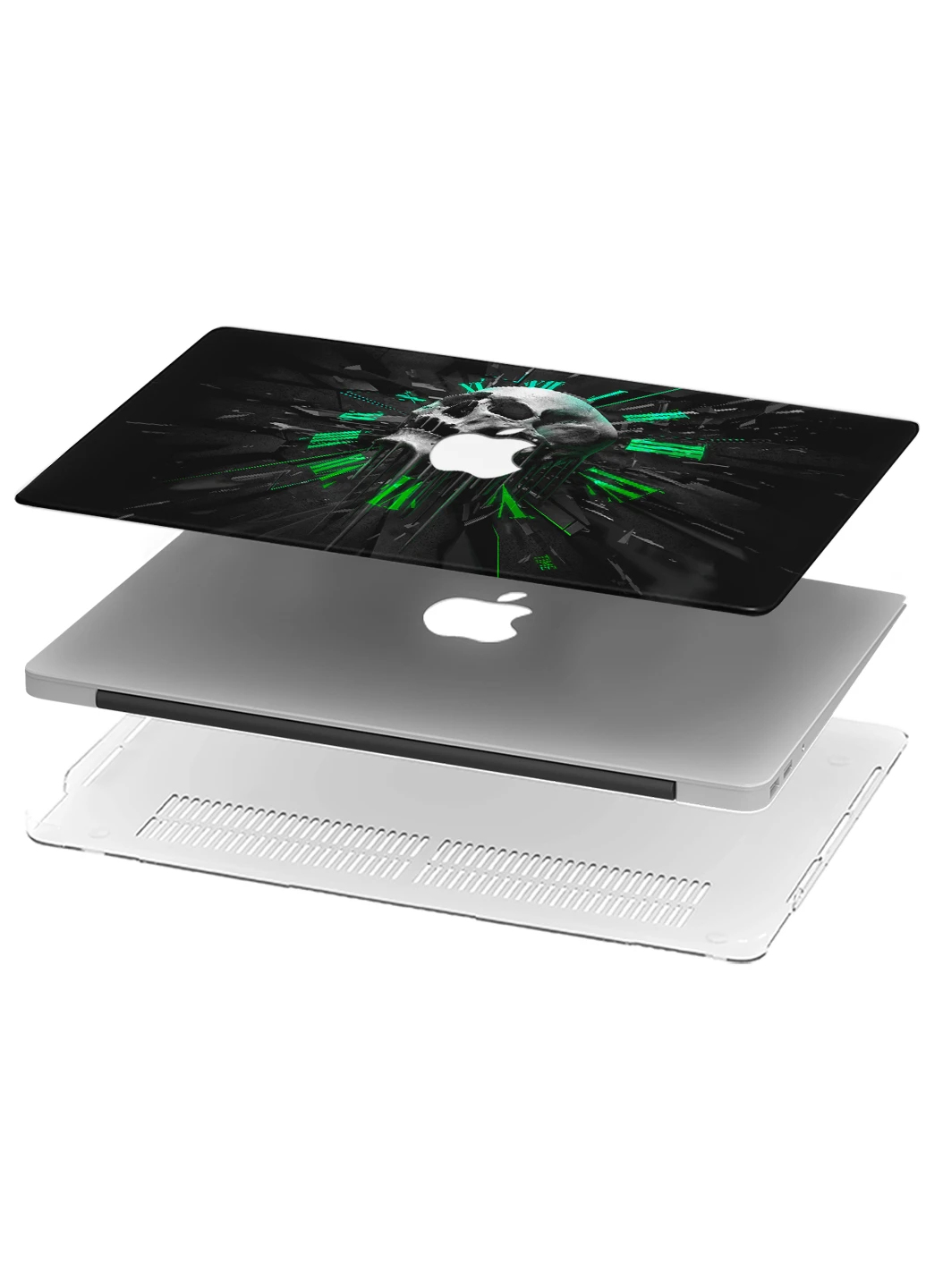 Чехол пластиковый для Apple MacBook 12 A1534 / A1931 Череп (Skull) (3365-2720) MobiPrint (219125703)