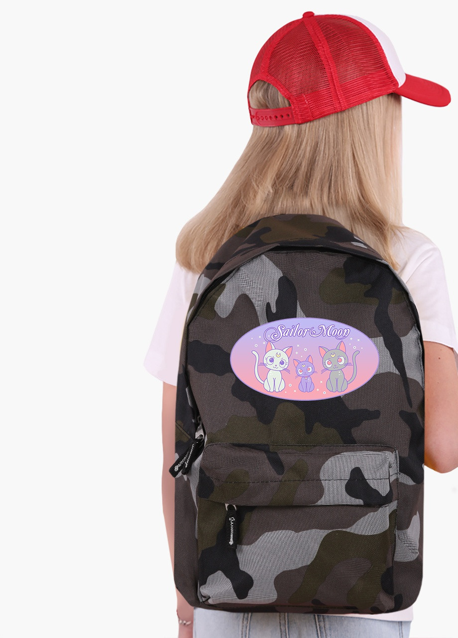 Детский рюкзак Місяць Кішка Сейлор Мун (anime Sailor Moon Cats) (9263-2920) MobiPrint (229078043)