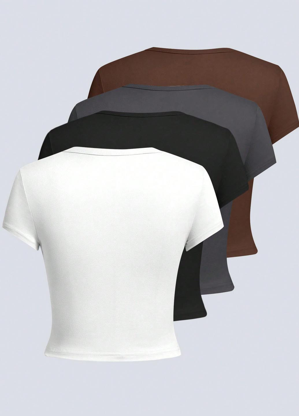 Футболка (4 шт.) SHEIN - (344466273)