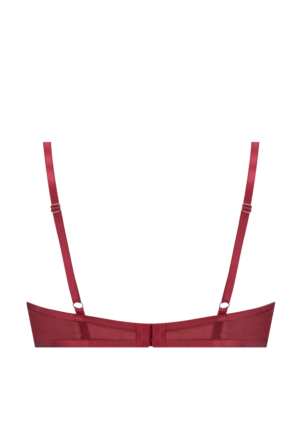 Вишневий бюстгальтер Hunkemoller з кісточками поліамід