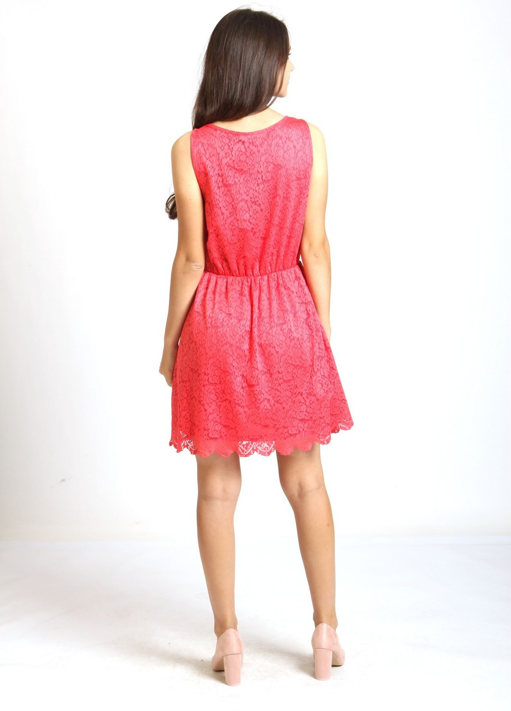 Рожева відвертий сукня Monki