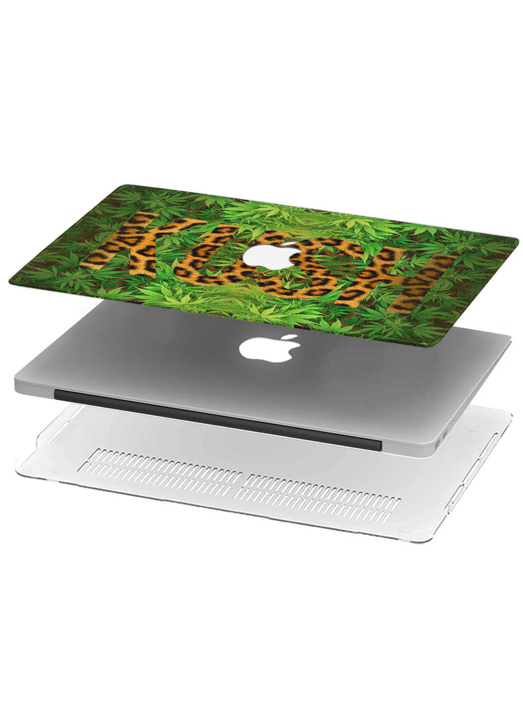 Чехол пластиковый для Apple MacBook Air 13 A1466 / A1369 Куш (Kush) (6351-2716) MobiPrint (219123954)
