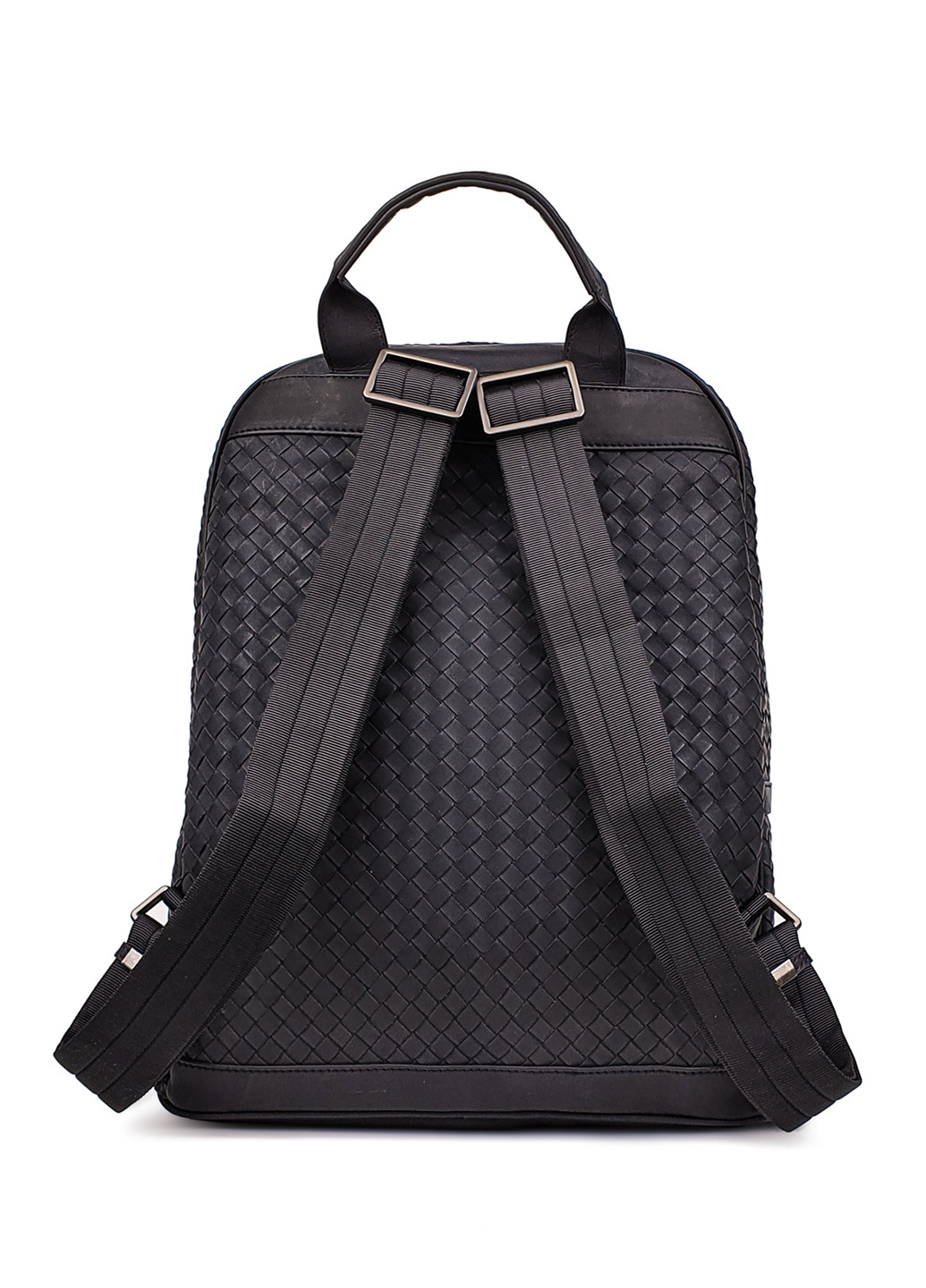 Модный мужской кожаный рюкзак темно-серого цвета Fashion рюкзак (251825960)