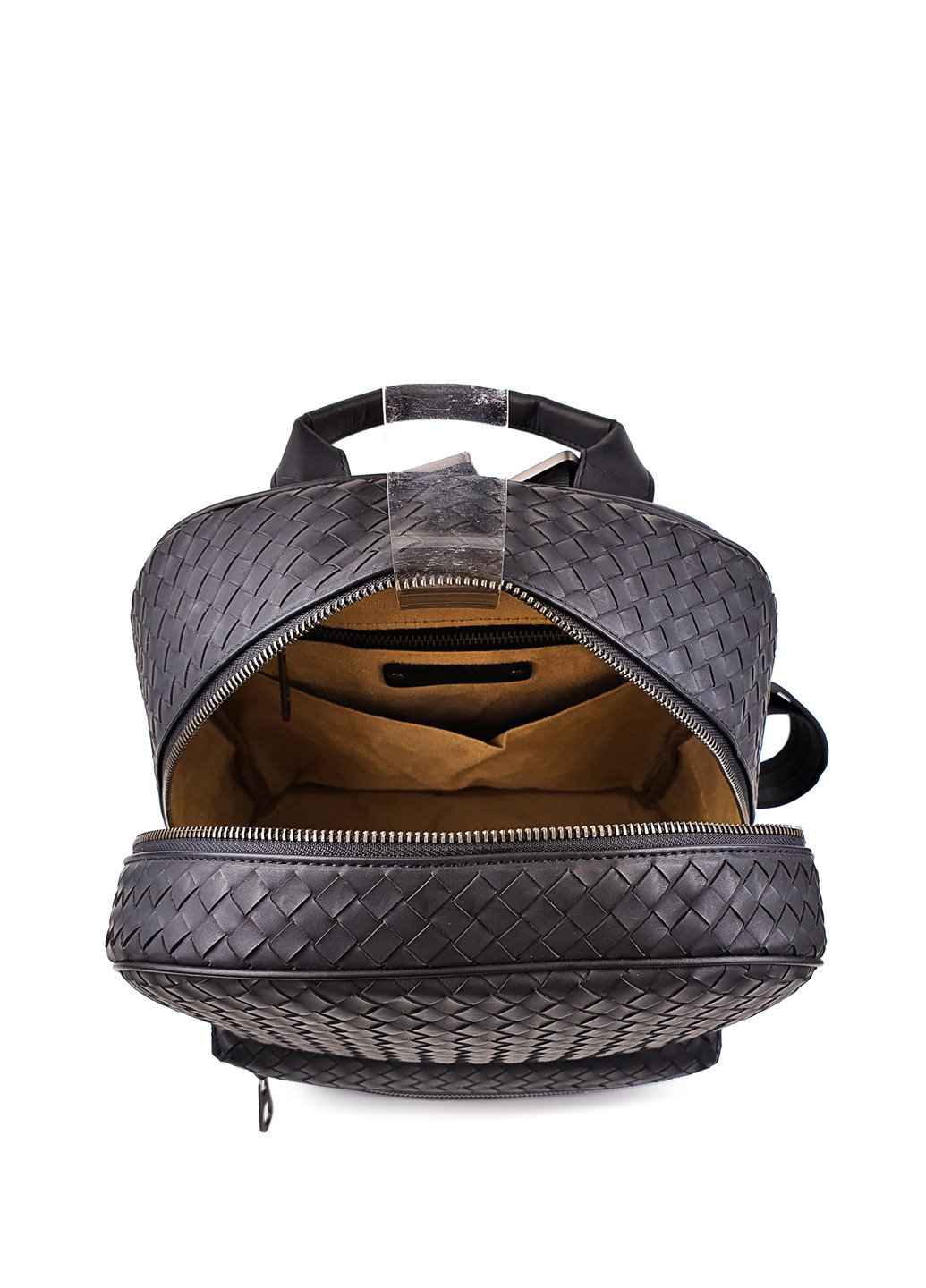 Модний чоловічий шкіряний рюкзак темно-сірого кольору Fashion рюкзак (251825960)