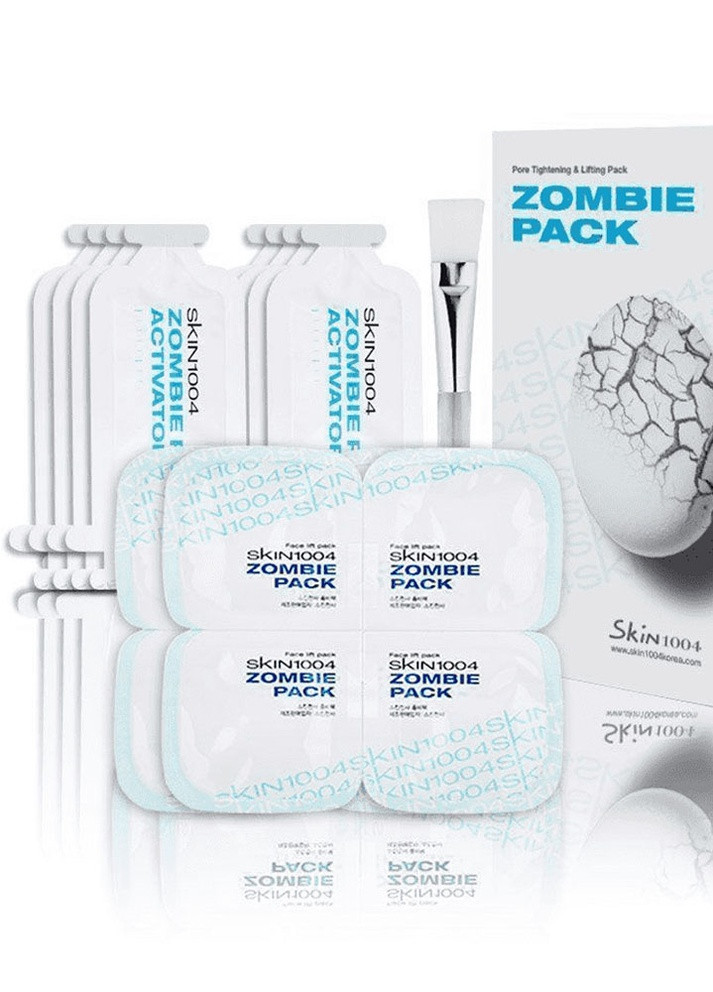 Антивікова ліфтинг маска для обличчя Zombie Pack Activator Kit упаковка 8шт SKIN1004 (251091897)