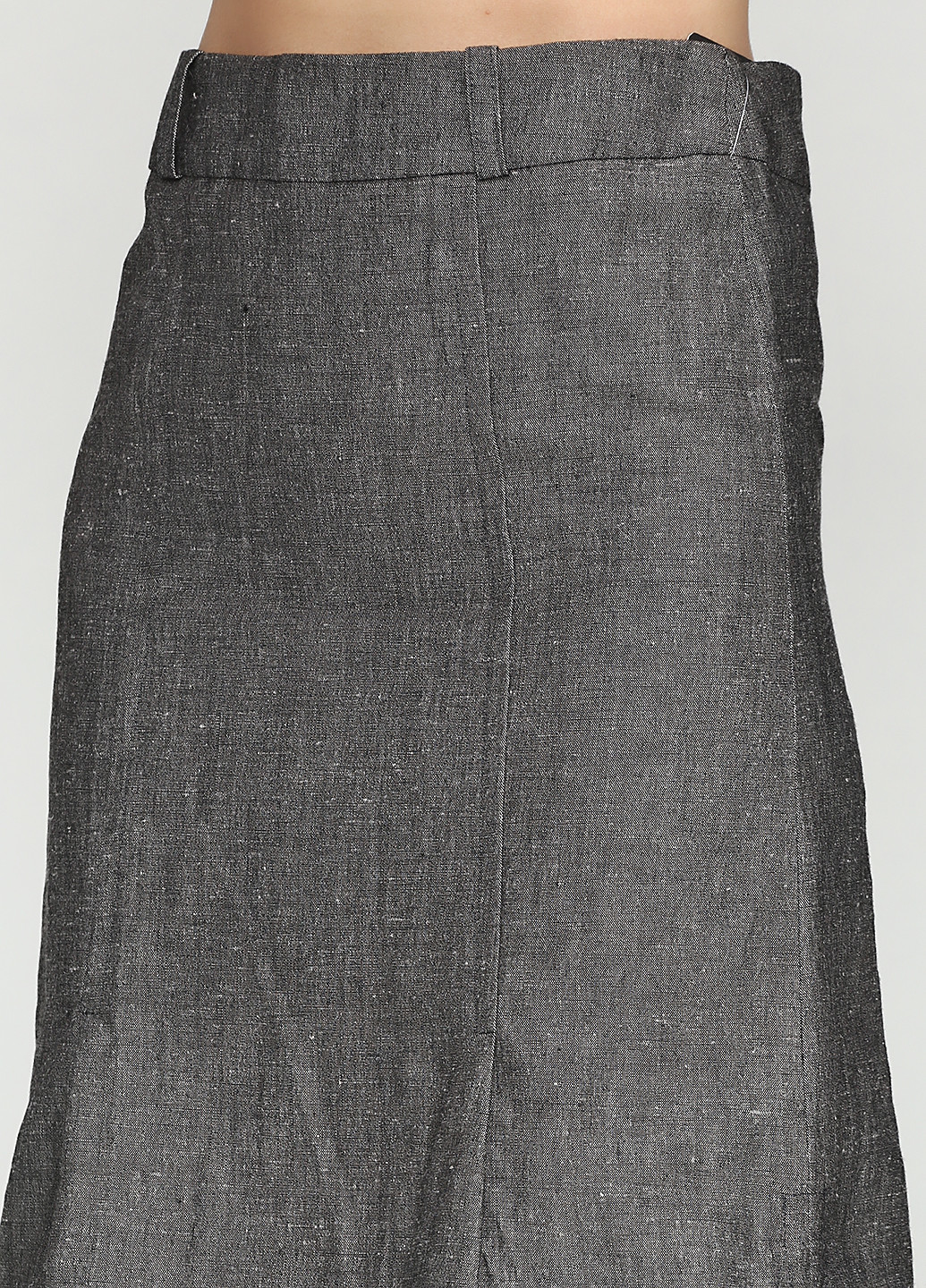 Темно-серая кэжуал однотонная юбка Stefanie L миди