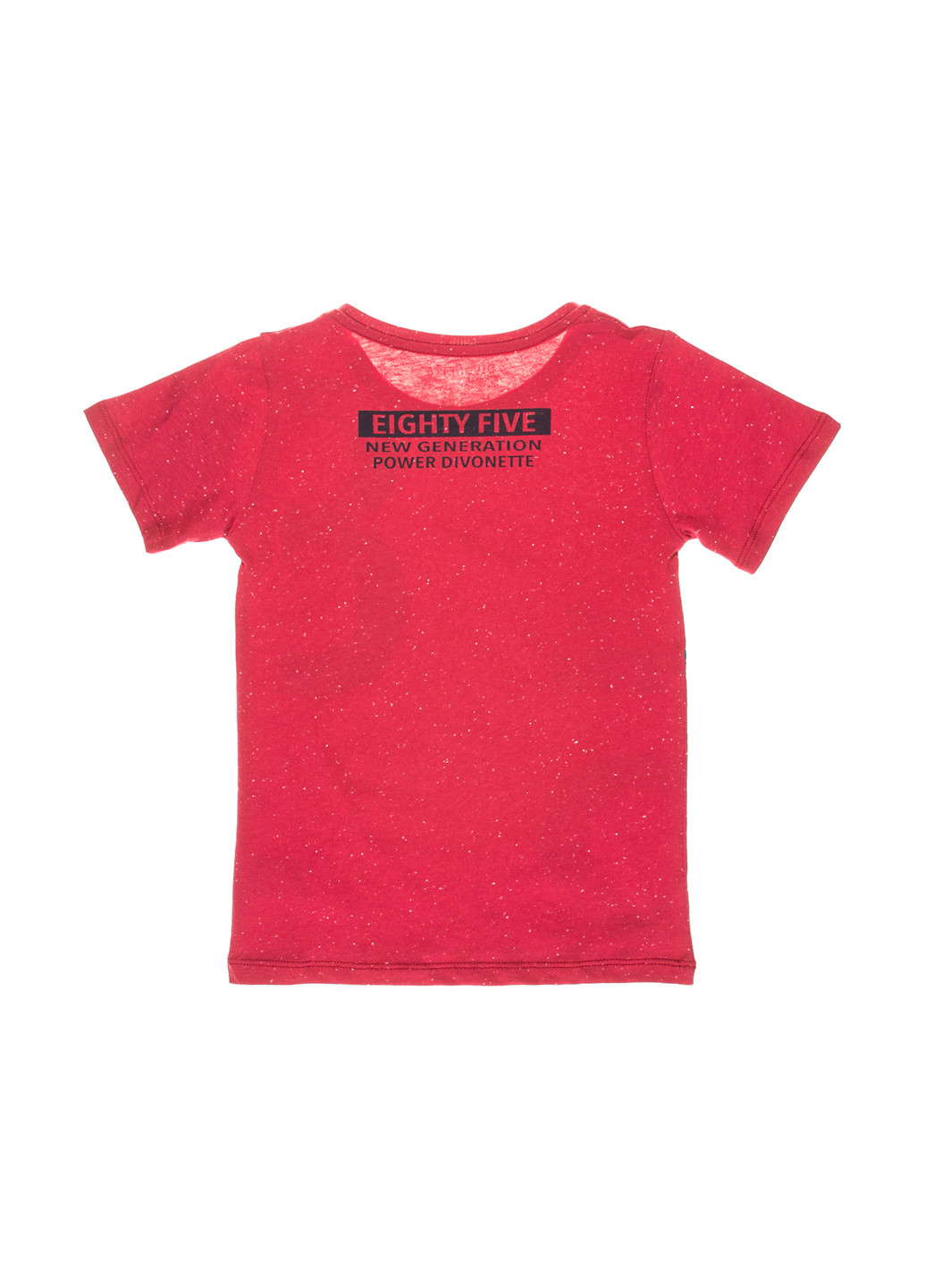 Бордовая летняя футболка с коротким рукавом Divonette