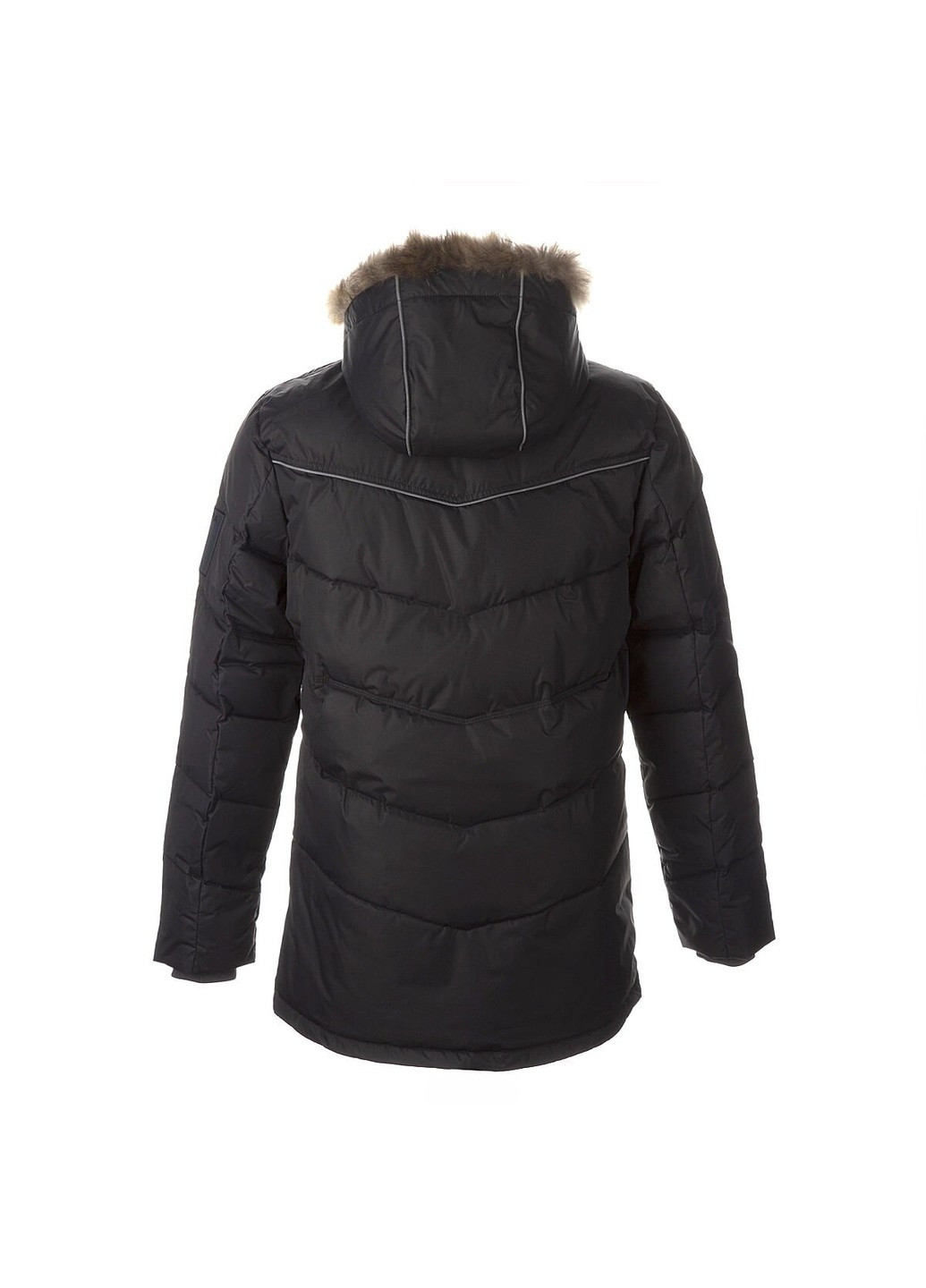 Сіра зимня куртка пуховик moody 1 Huppa