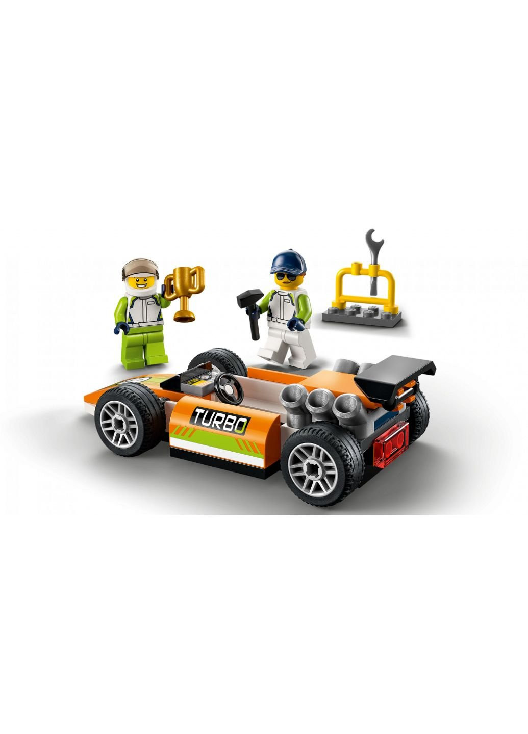 Конструктор City Гоночный автомобиль 46 деталей (60322) Lego (254072651)