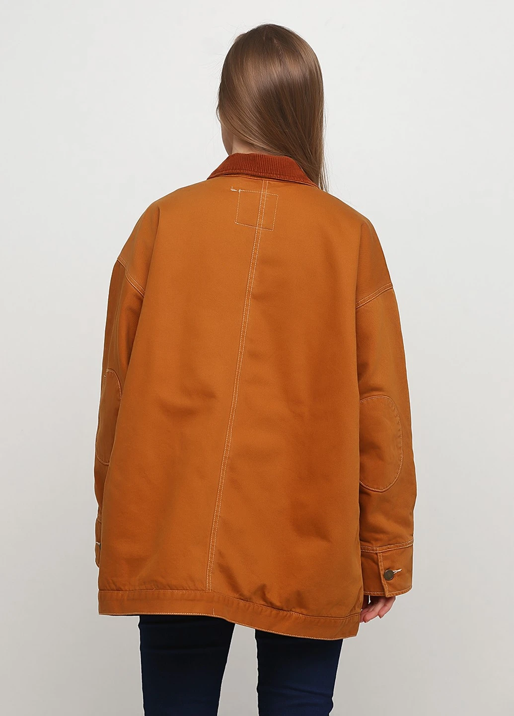 Коричневая демисезонная куртка Monki