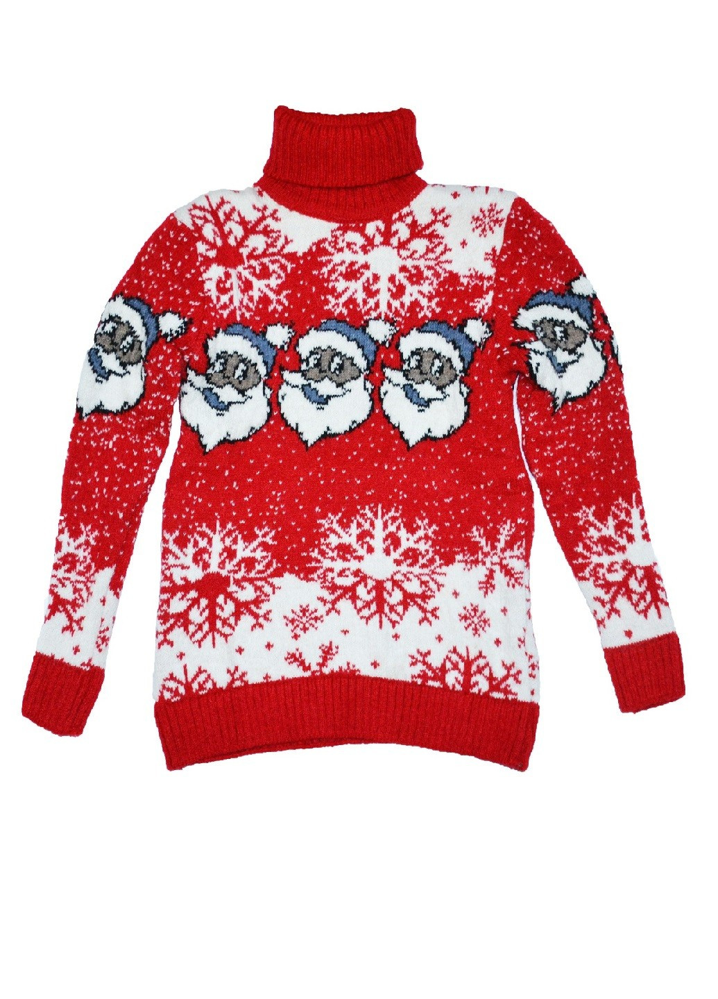 Червоний зимовий светр пуловер Gerekli