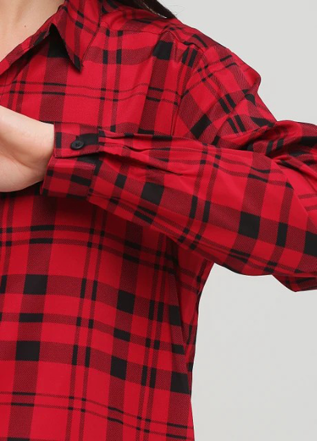 Цветная кэжуал рубашка в клетку DKNY